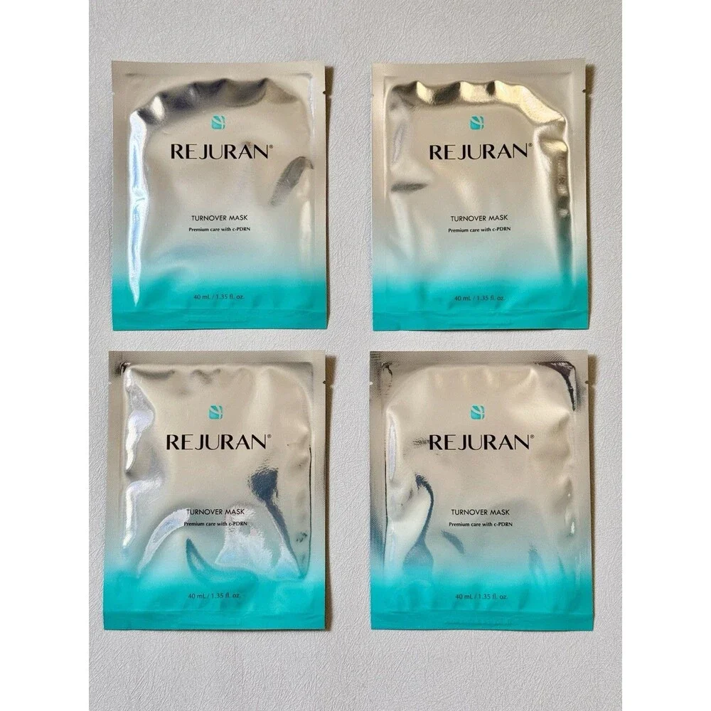 REJURAN Turnover Mask c-PDRN (4ea) - Original Salmon DNA Clinical Sheet Masks